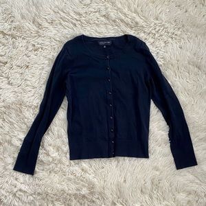 Navy Sweater Cardigan
